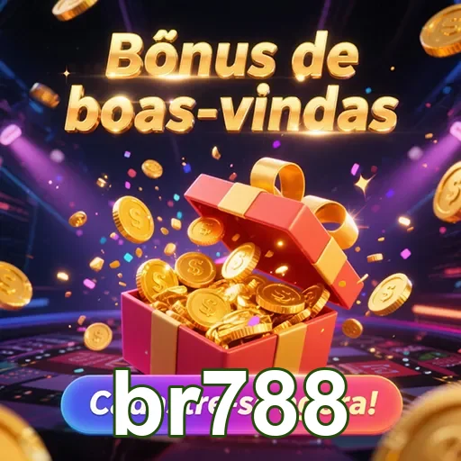 Imagem do bônus de boas-vindas do site br788, convidando novos usuários a se cadastrarem.